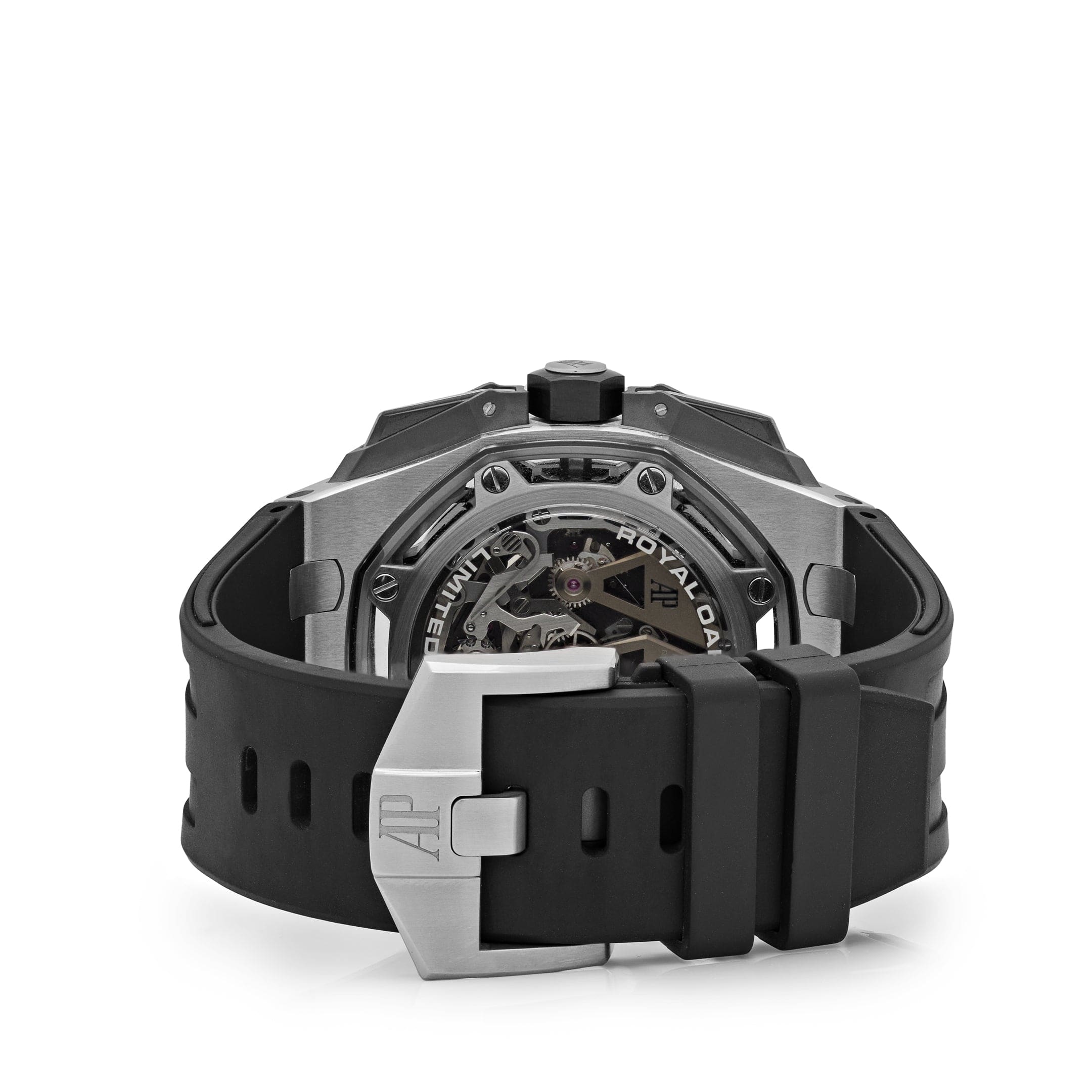 Royal Oak Offshore Tourbillon Chronograph Steel Skeleton Dial 45mm Product Image 4
