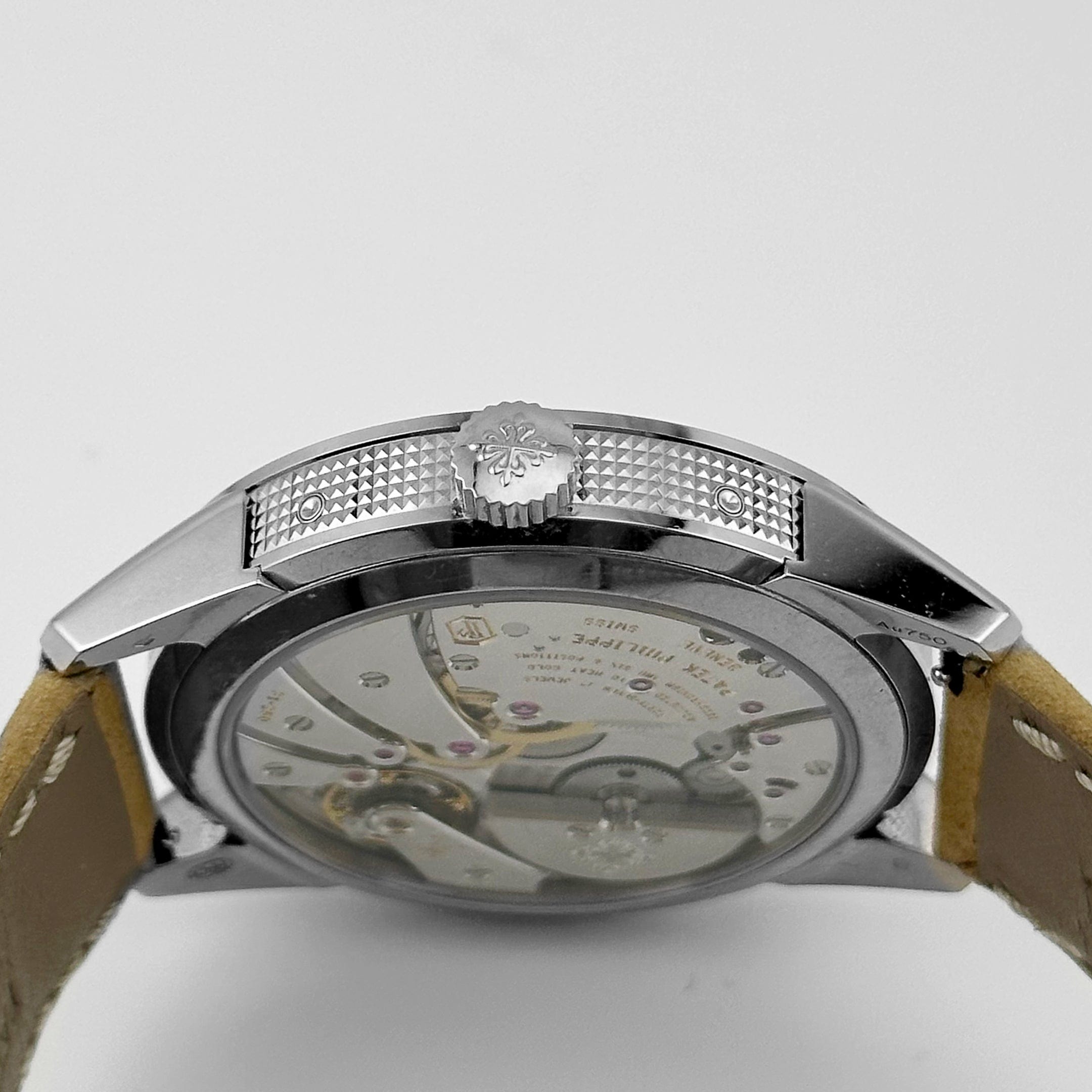 Calatrava Annual Calendar Travel Time White Gold Grey Dial 41mm Product Image 5