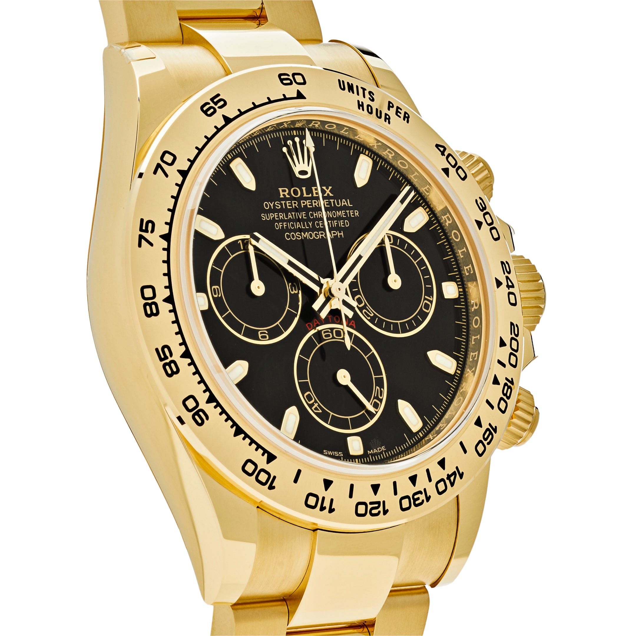 Daytona Yellow Gold Black Dial 40mm Product Image 2