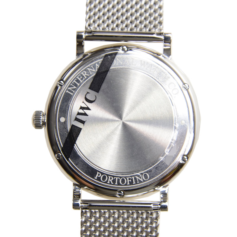 Portofino Steel Black Dial 40mm Product Image 2