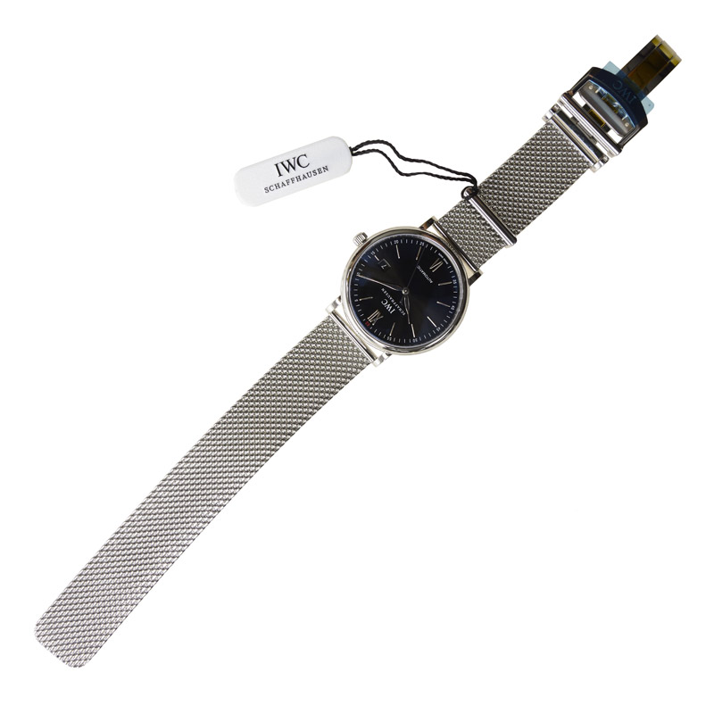 Portofino Steel Black Dial 40mm Product Image 3