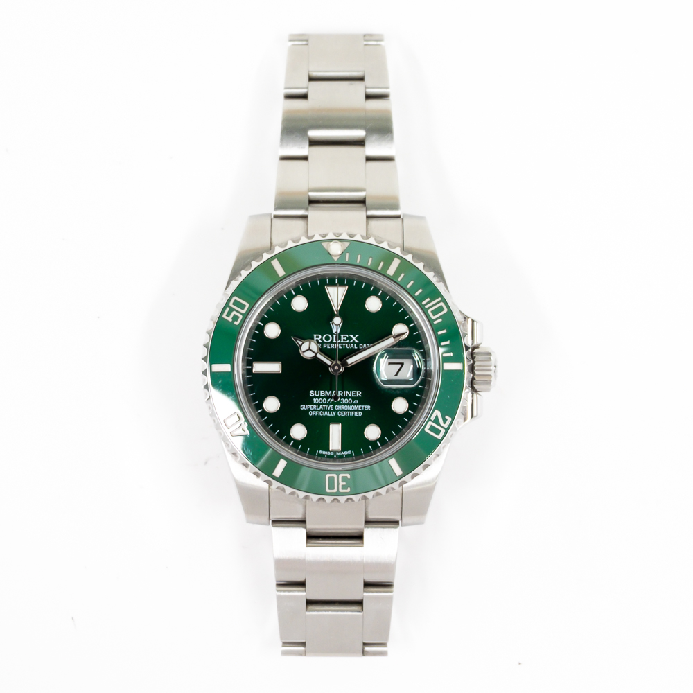 Submariner Date Steel Green Dial "Hulk" 40mm Product Image 1