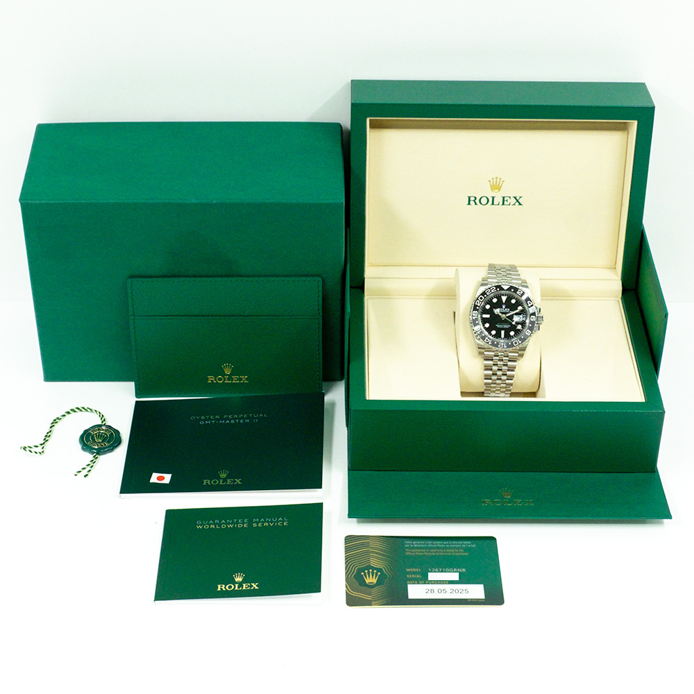 GMT-Master II "Bruce Wayne" Steel Jubilee Black Dial 40mm Product Image 9