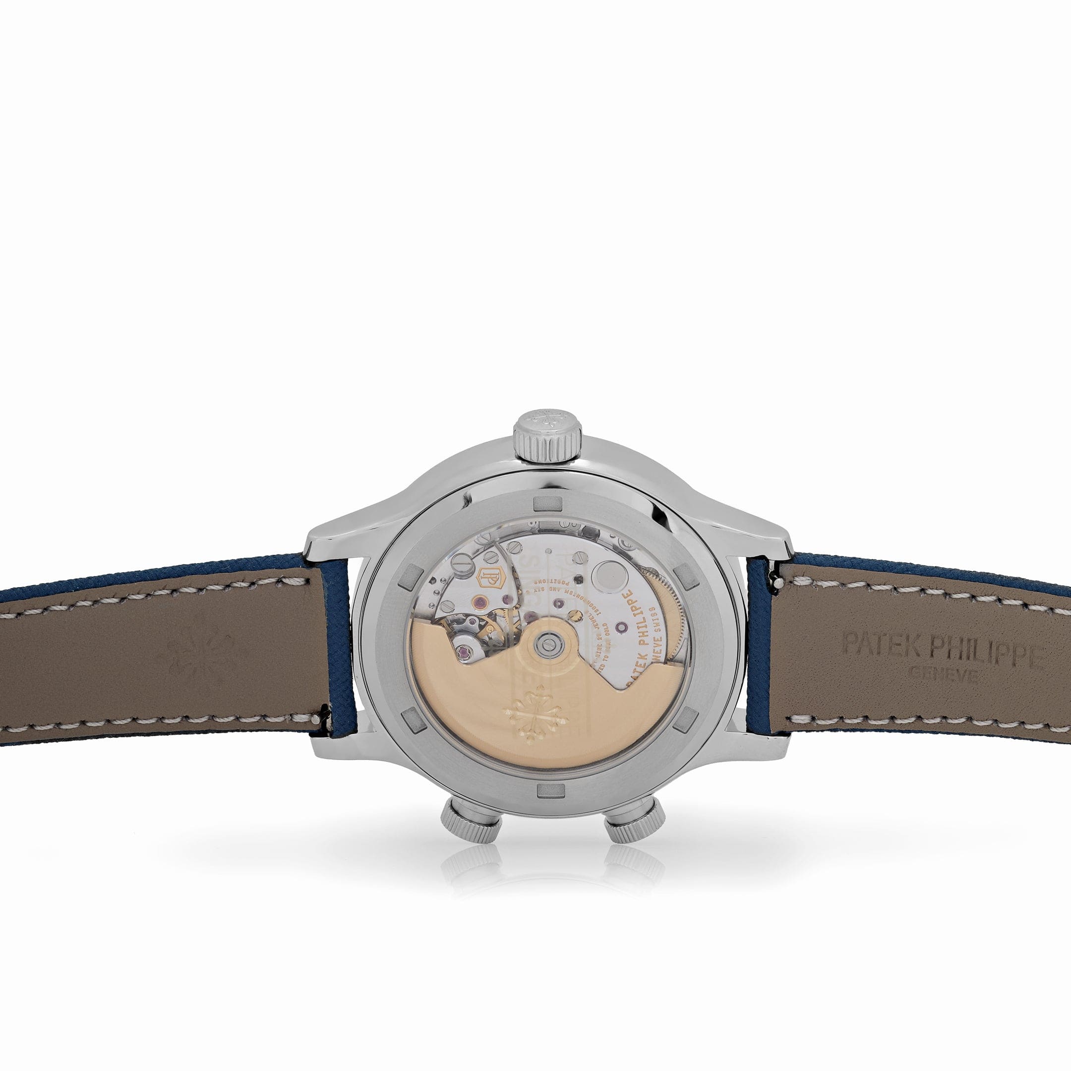 Calatrava Pilot Time Steel Blue Dial 37mm Product Image 4