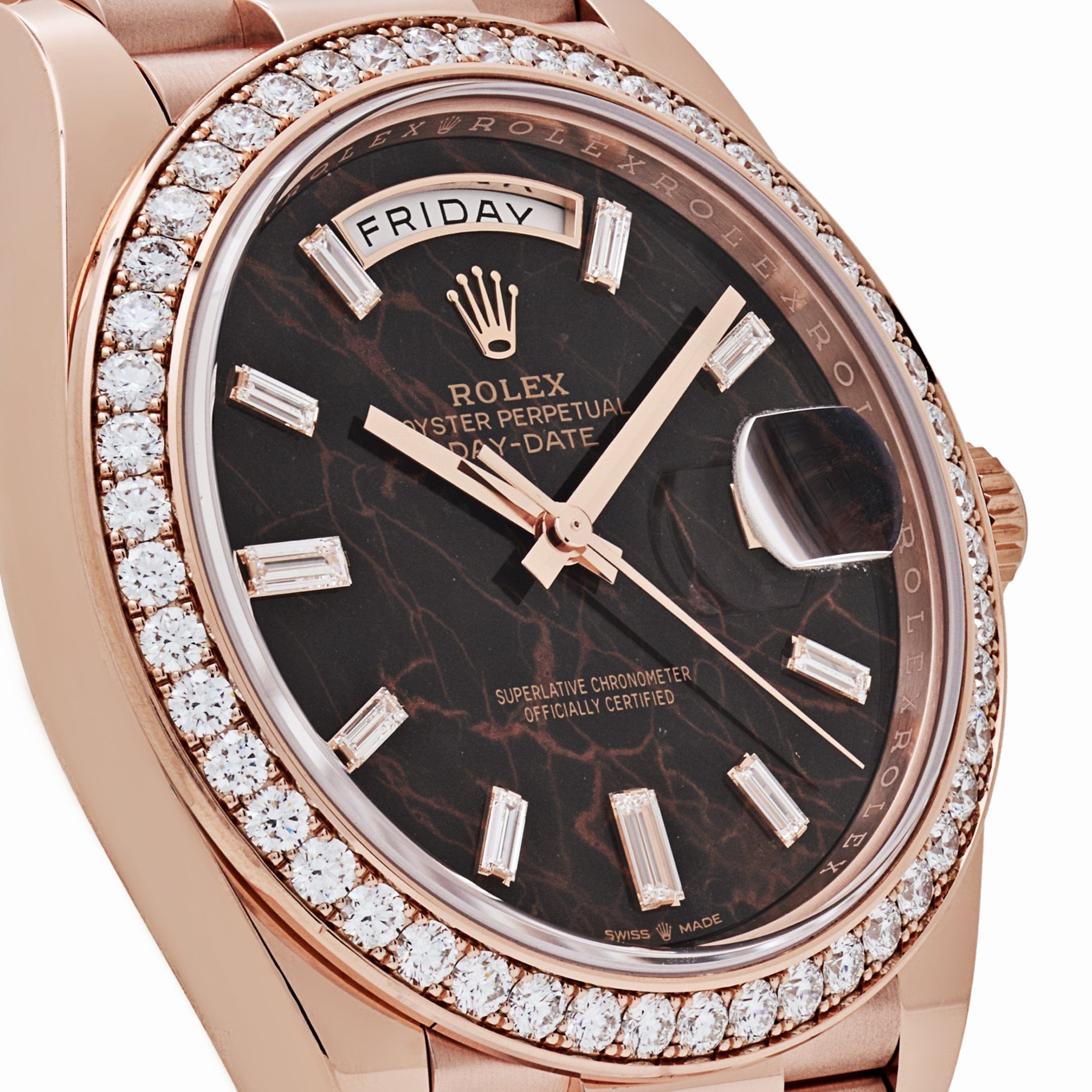 Day-Date Rose Gold Eisenkiesel Dial 40mm Product Image 3
