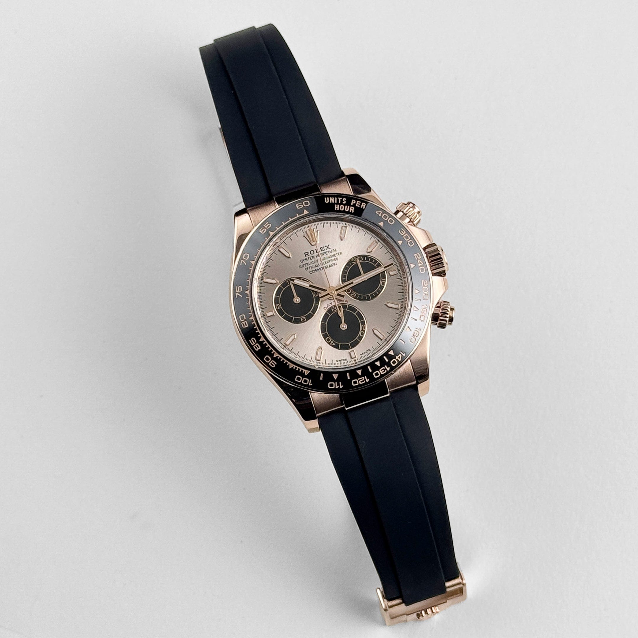 Daytona Rose Gold Oysterflex Pink Dial 40mm Product Image 1