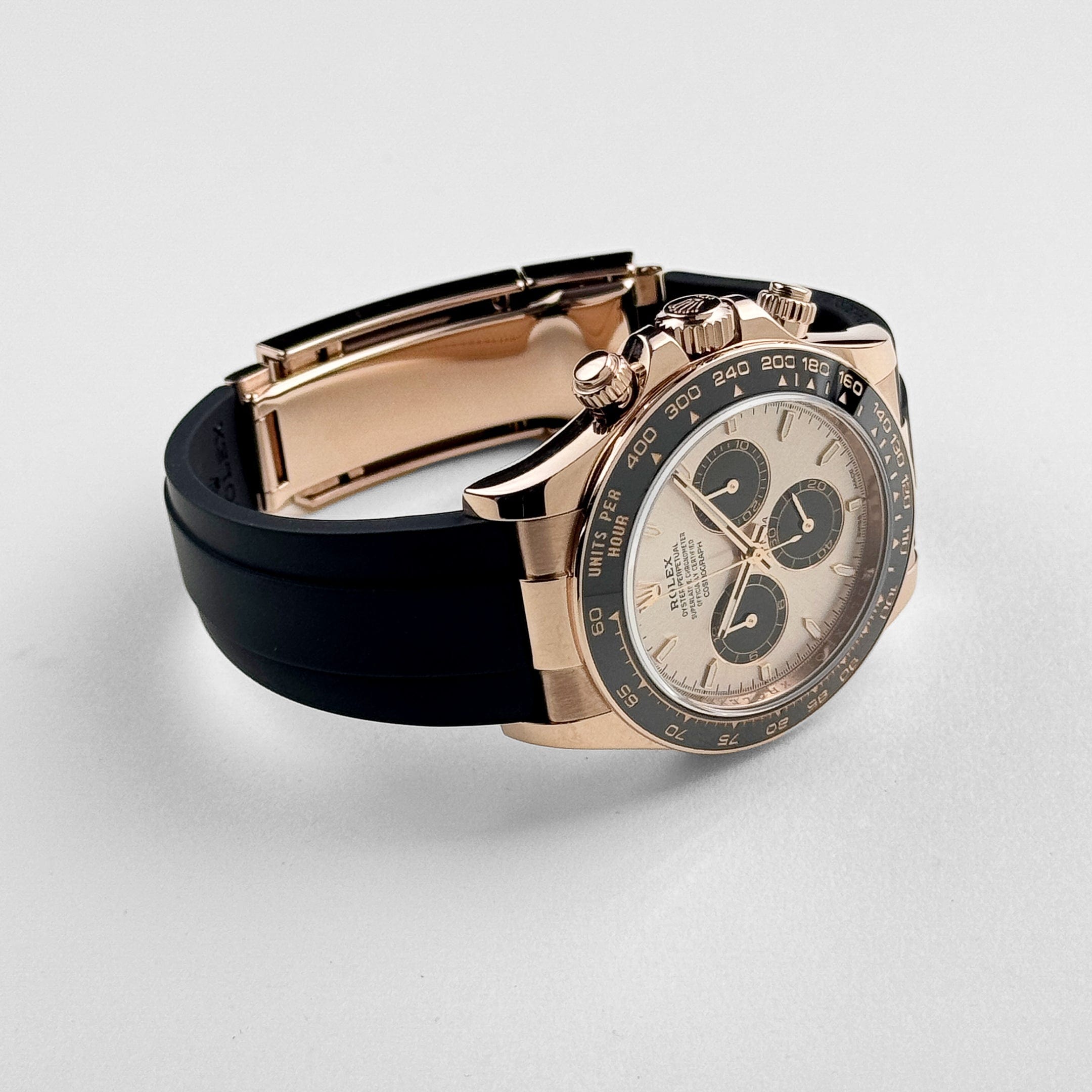 Daytona Rose Gold Oysterflex Pink Dial 40mm Product Image 3