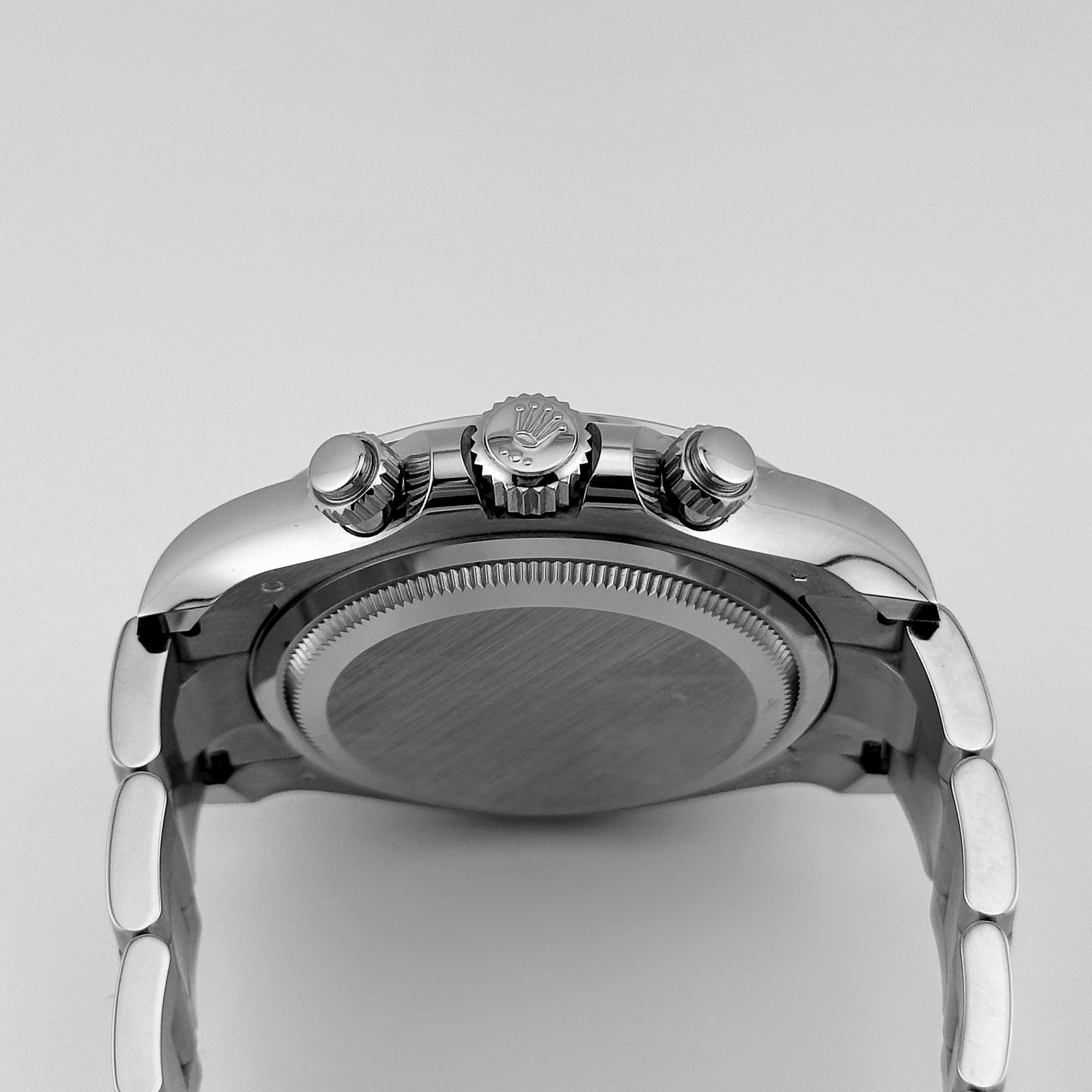 Daytona White Gold Diamond Black Mother of Pearl Dial 40mm Product Image 3