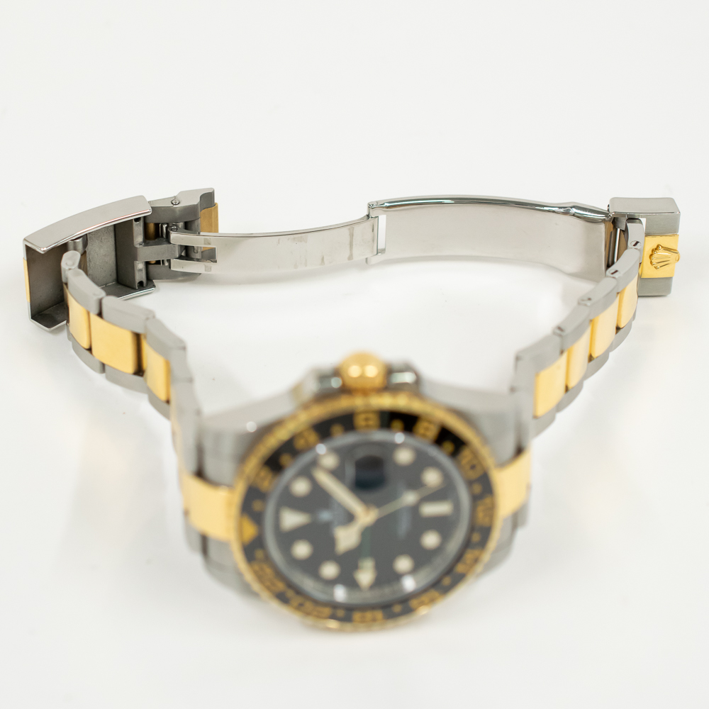 GMT-Master II Yellow Gold & Steel Black Dial 40mm Product Image 6