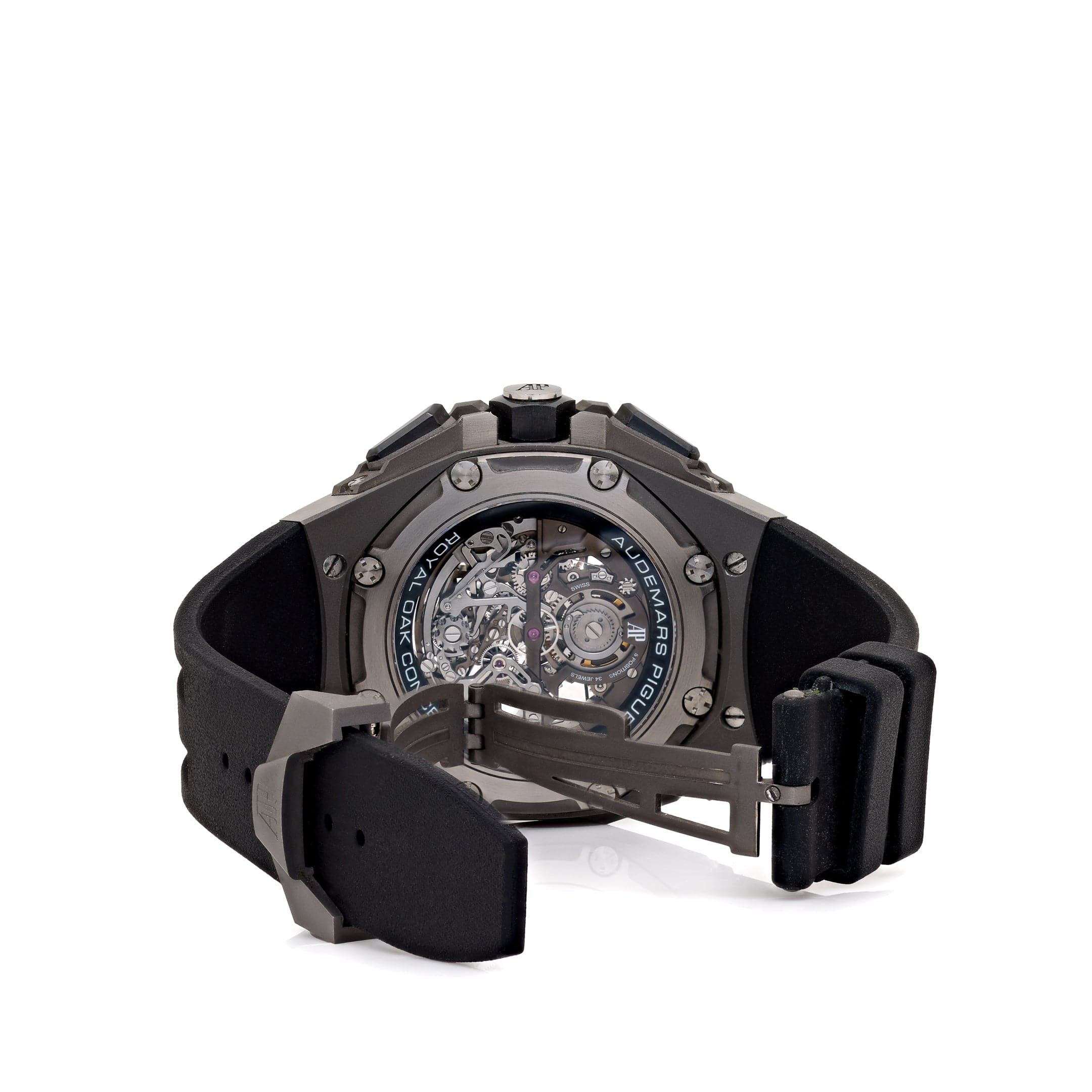 Royal Oak Concept Tourbillon Chronograph Titanium Ceramic Skeleton Dial 44mm Product Image 4