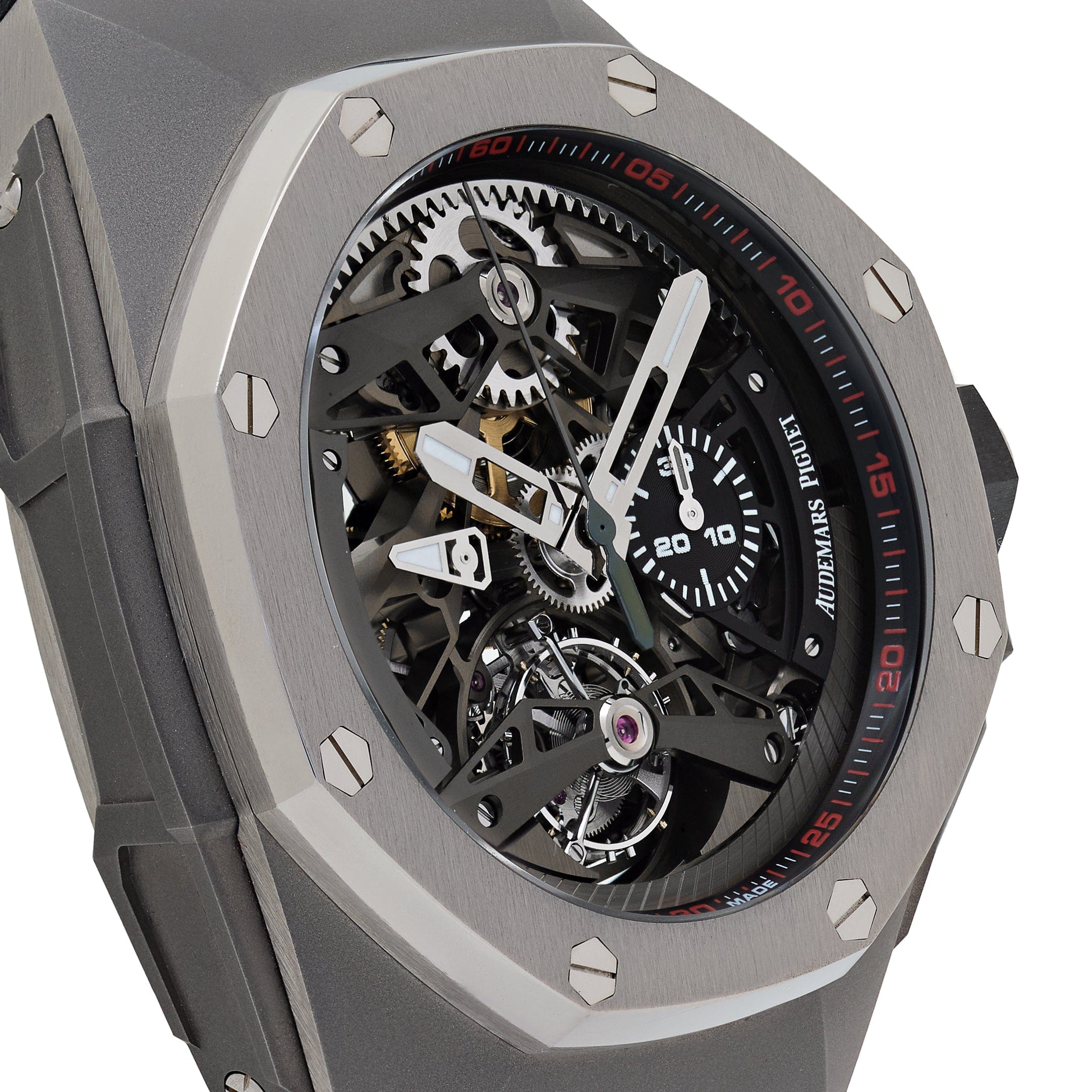Royal Oak Concept Tourbillon Chronograph Titanium Ceramic Skeleton Dial 44mm Product Image 3