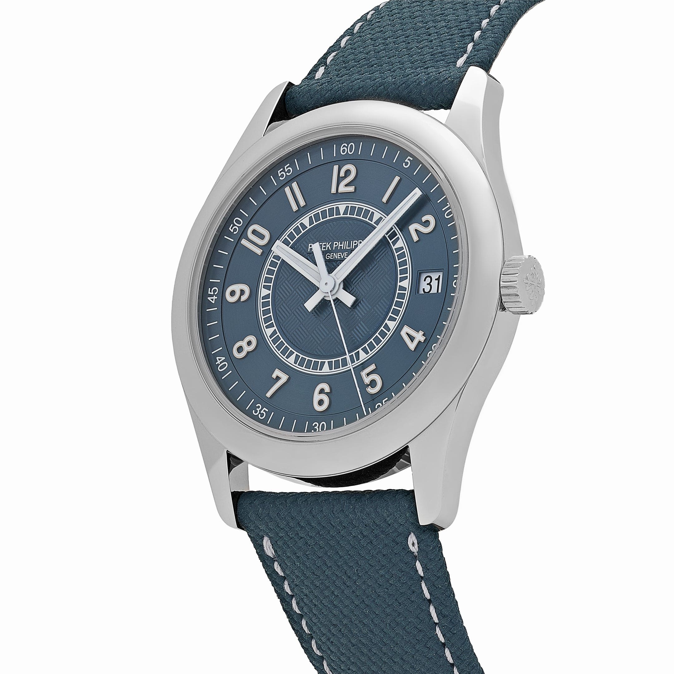 Calatrava Steel Blue Dial 40mm Product Image 1