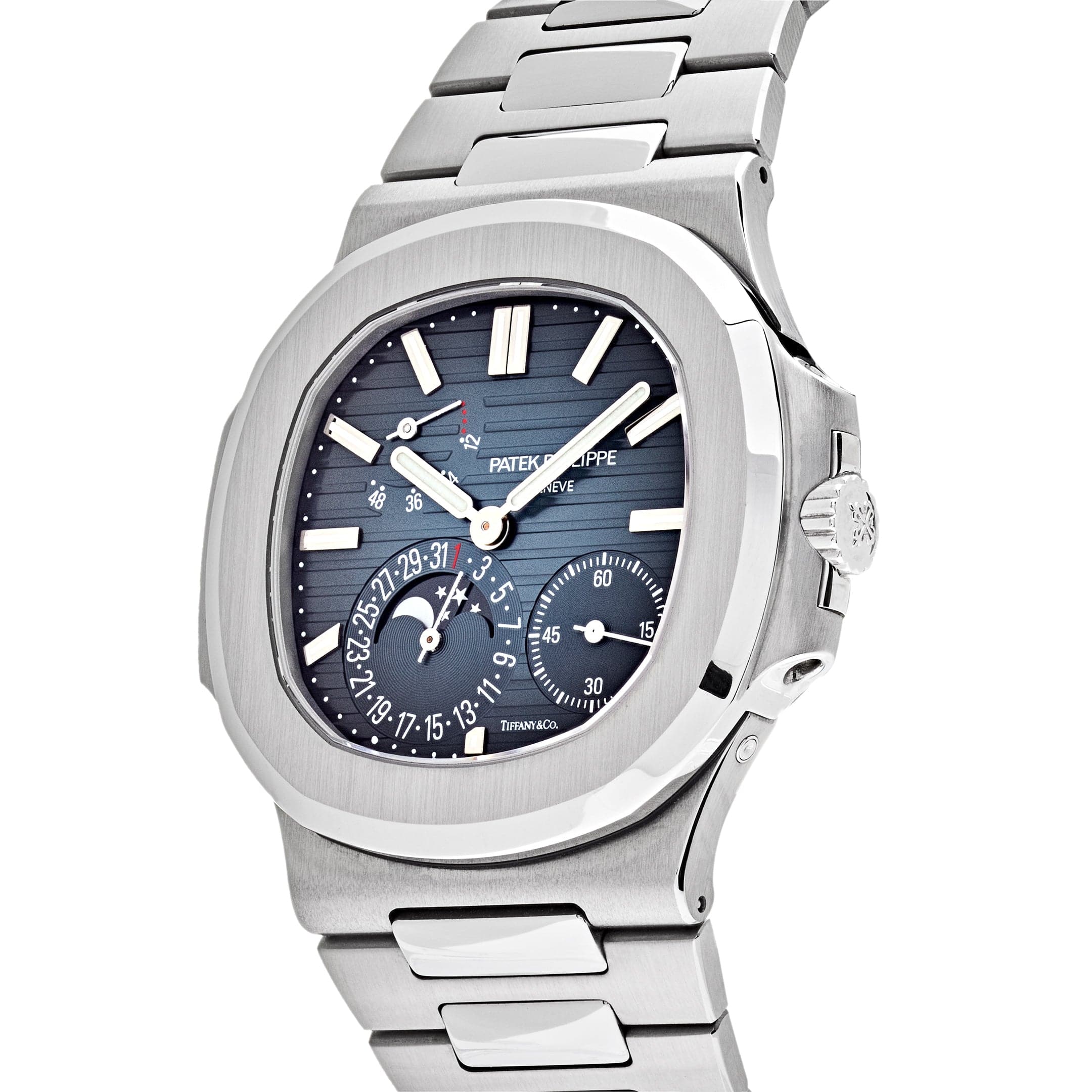 Nautilus Moonphase "Tiffany & Co." Steel Blue Dial 40mm Product Image 1
