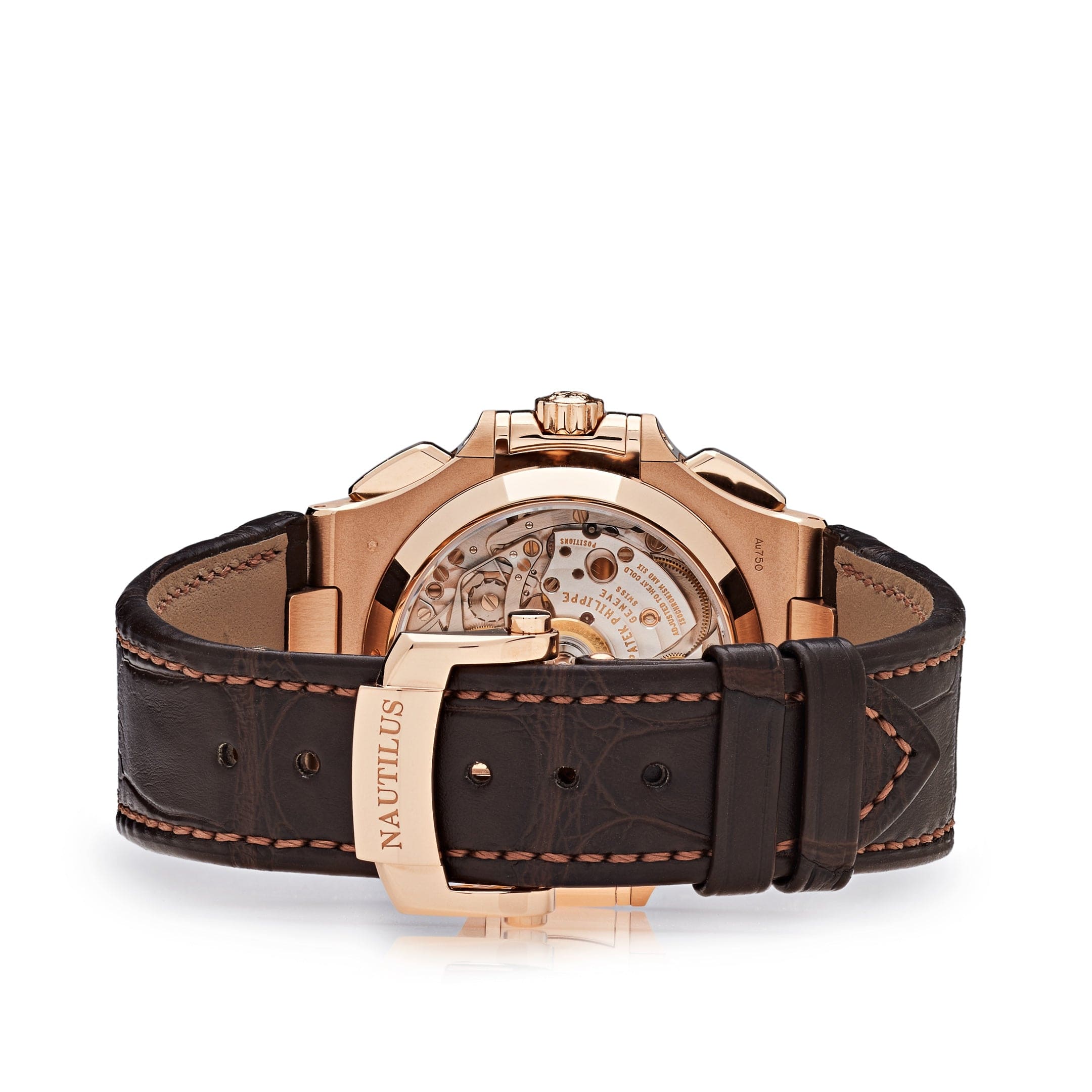 Nautilus Chronograph "Tiffany & Co." Rose Gold Brown Dial 41mm Product Image 3