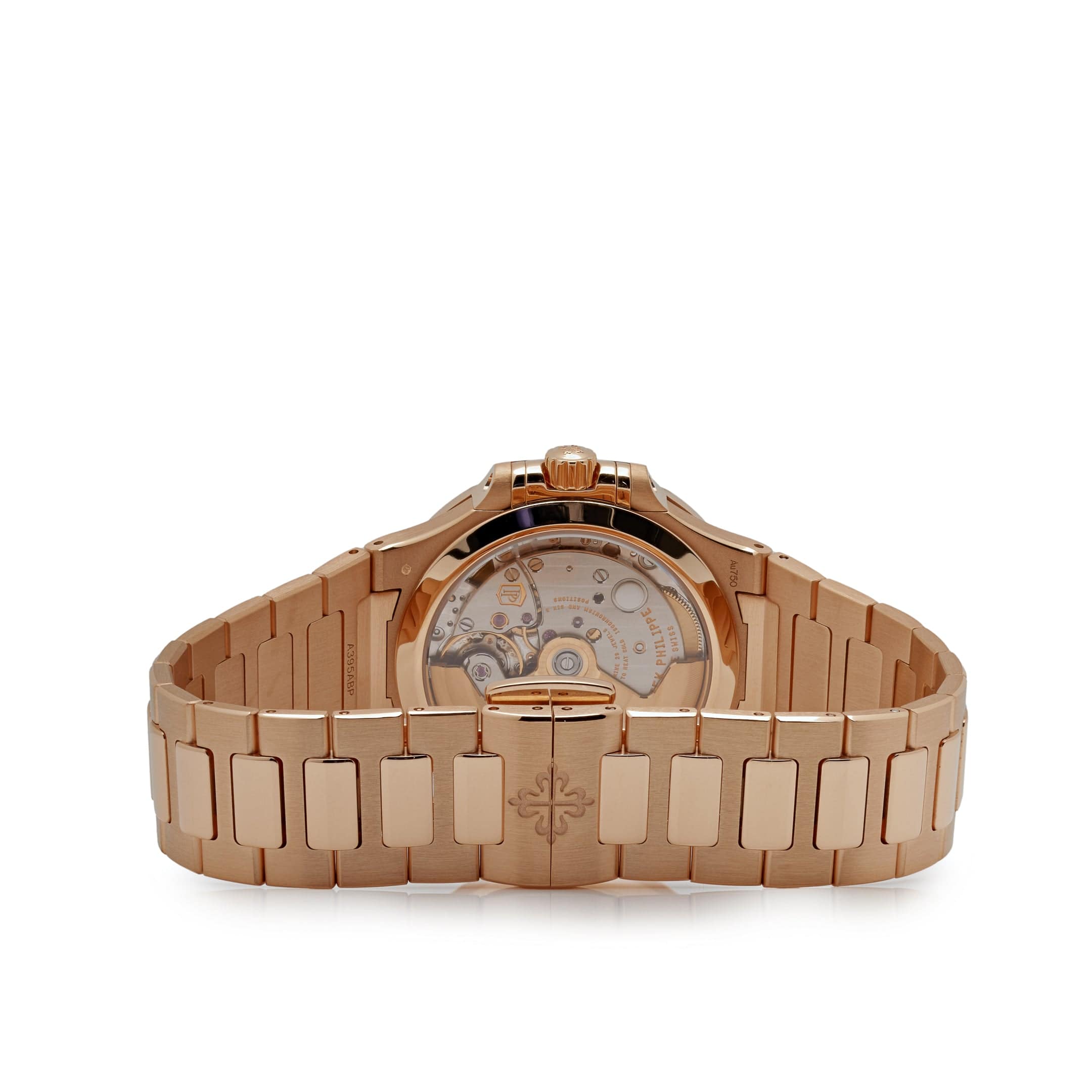 Nautilus "Tiffany & Co." Rose Gold Diamond Champagne Dial 35mm Product Image 4