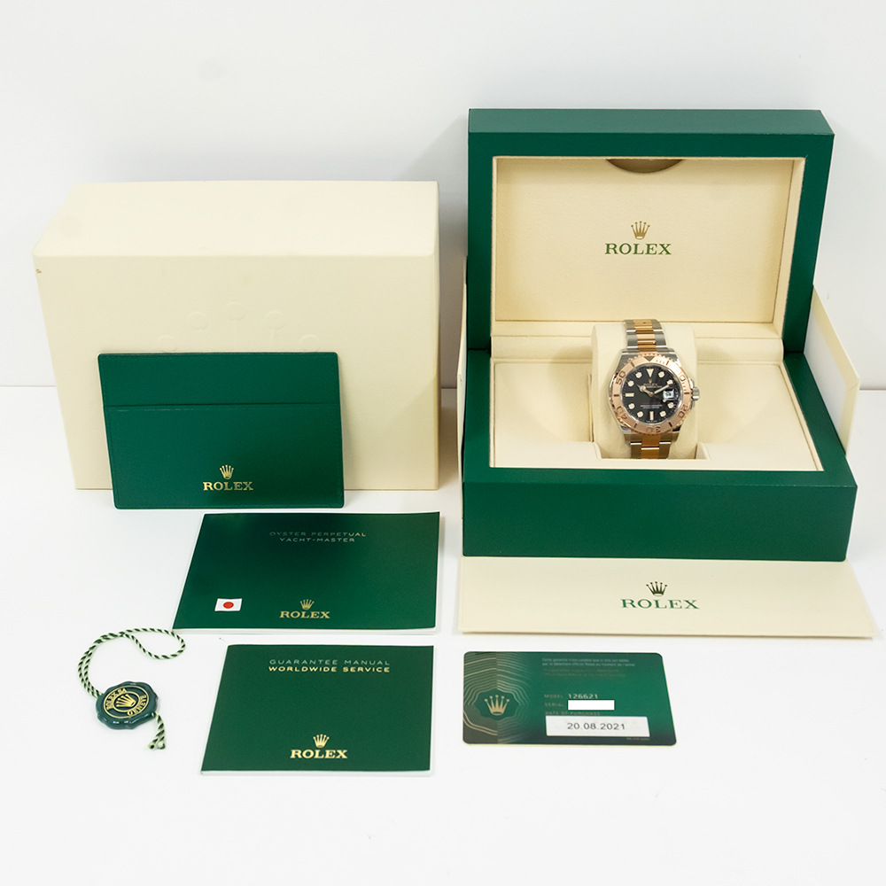 Yacht-Master Rose Gold & Steel Black Dial 40mm Product Image 9
