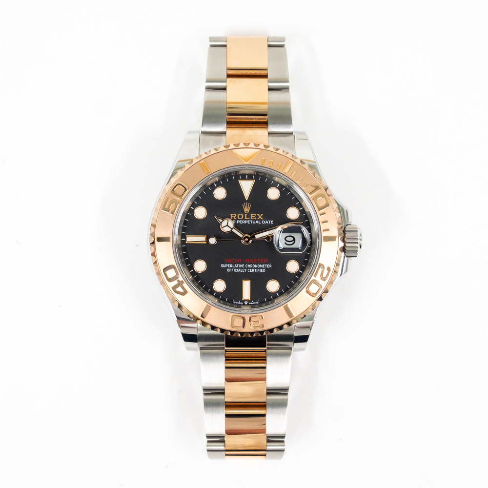 Yacht-Master Rose Gold & Steel Black Dial 40mm Product Image 1