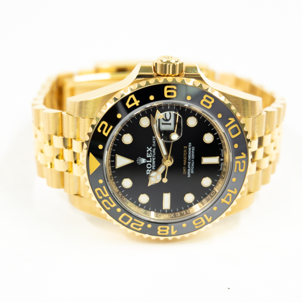 GMT-Master II Yellow Gold Jubilee Black Dial 40mm Product Image 2