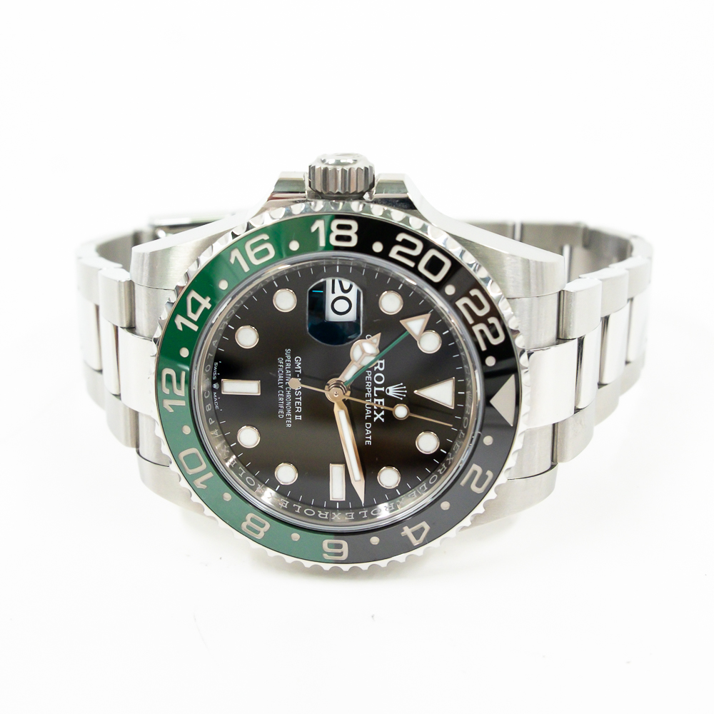GMT-Master II Steel Black Dial "Sprite" 40mm Product Image 2