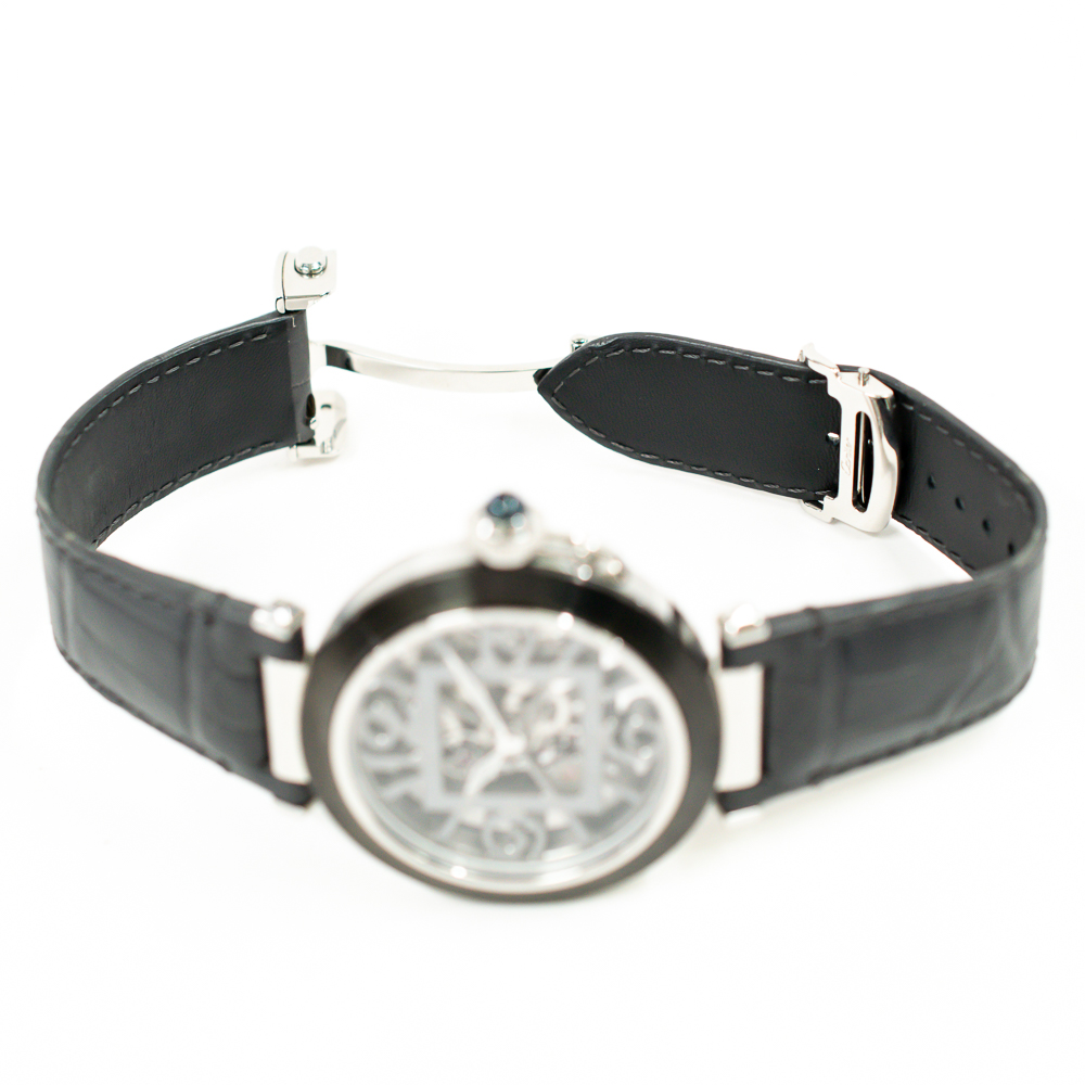 Pasha de Cartier Steel Skeleton Dial 41mm Product Image 6