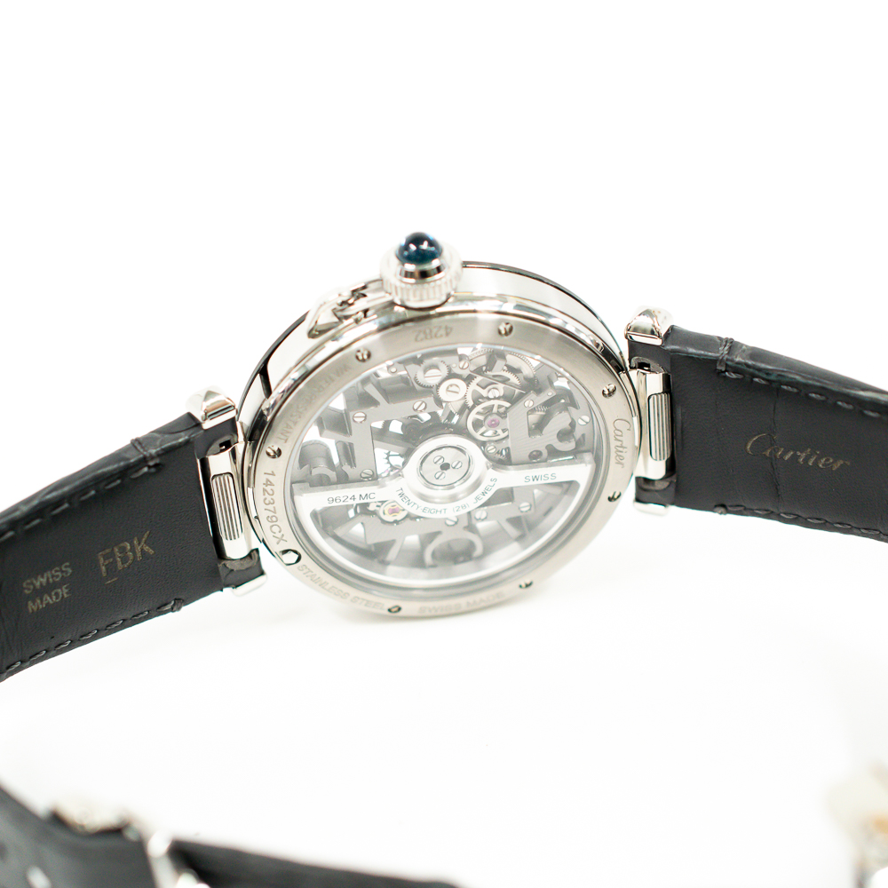 Pasha de Cartier Steel Skeleton Dial 41mm Product Image 7