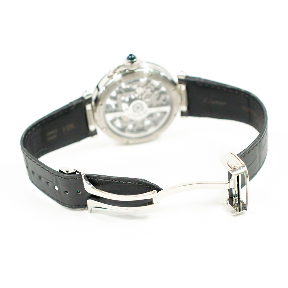 Pasha de Cartier Steel Skeleton Dial 41mm Product Image 5