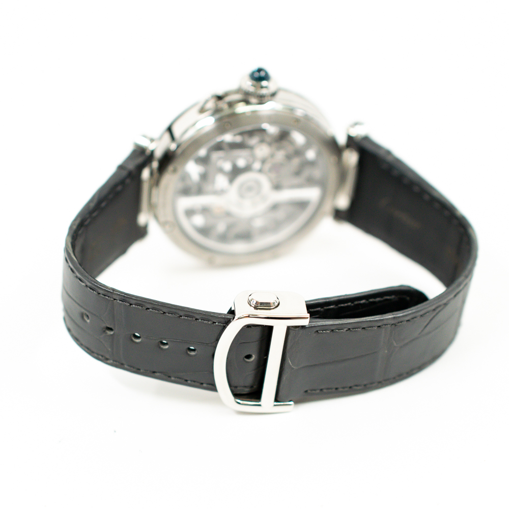 Pasha de Cartier Steel Skeleton Dial 41mm Product Image 4