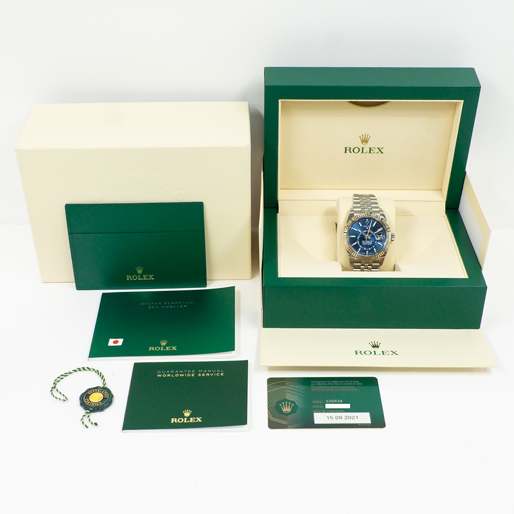 Sky-Dweller Steel Jubilee Blue Dial 42mm Product Image 9