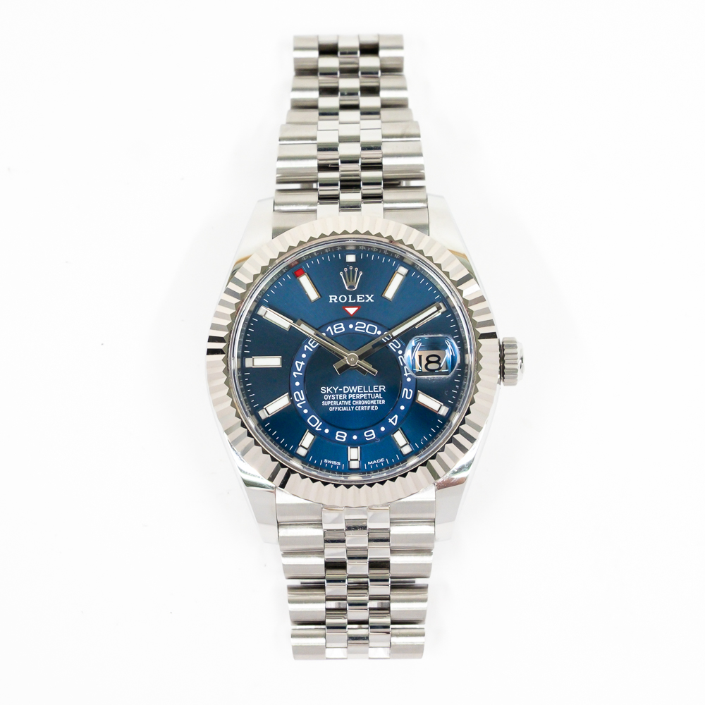 Sky-Dweller Steel Jubilee Blue Dial 42mm Product Image 1