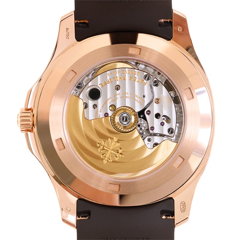 Aquanaut Rose Gold Diamond Brown Dial 40mm Product Image 2