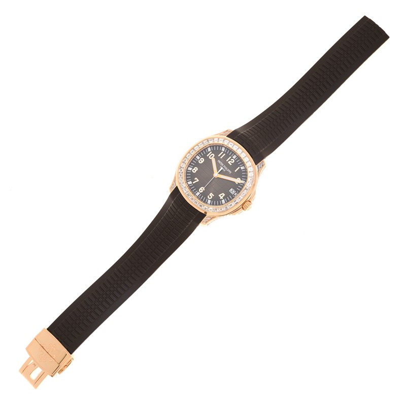 Aquanaut Rose Gold Diamond Brown Dial 40mm Product Image 3