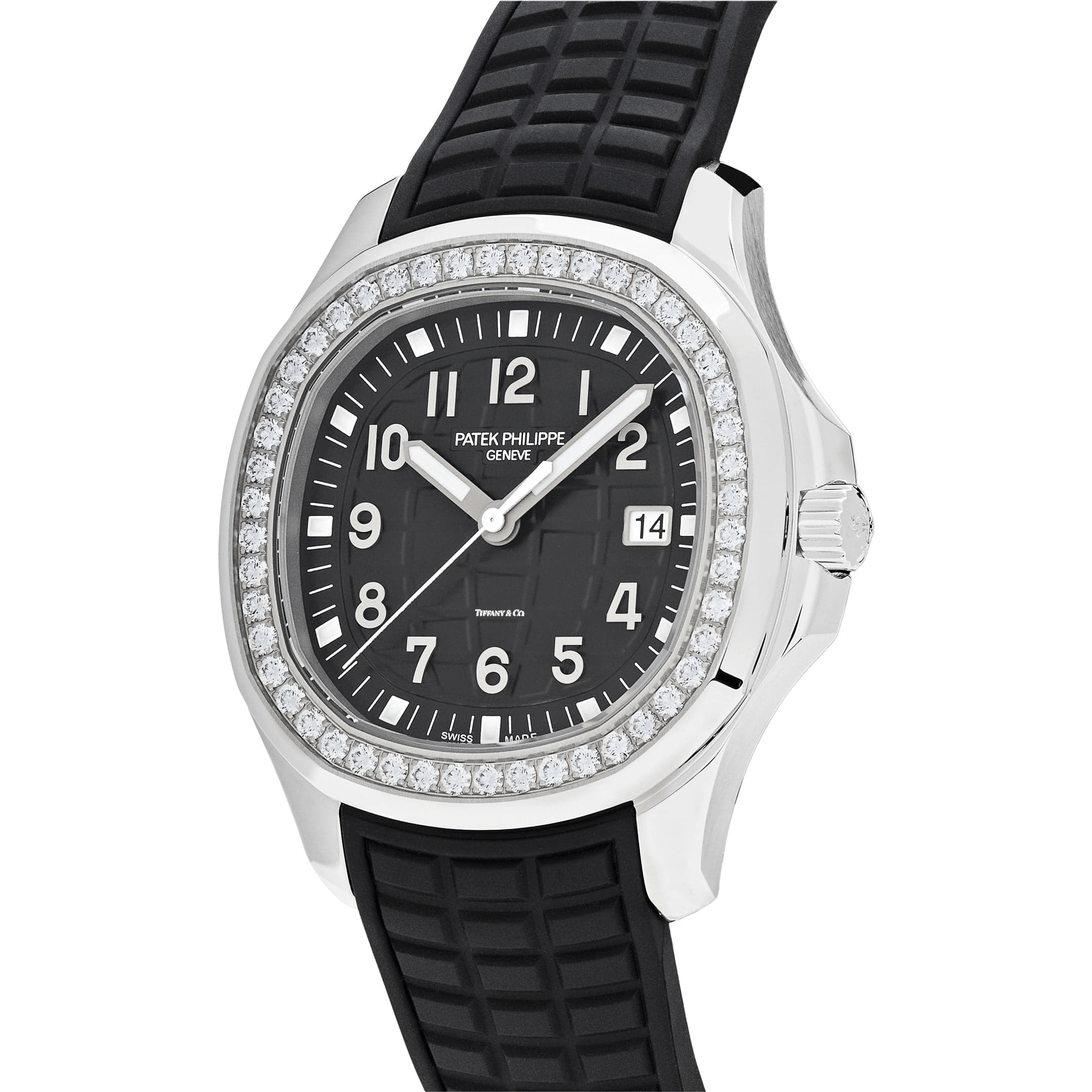 Aquanaut Luce "Tiffany & Co." Steel Diamond Black Dial 39mm Product Image 1