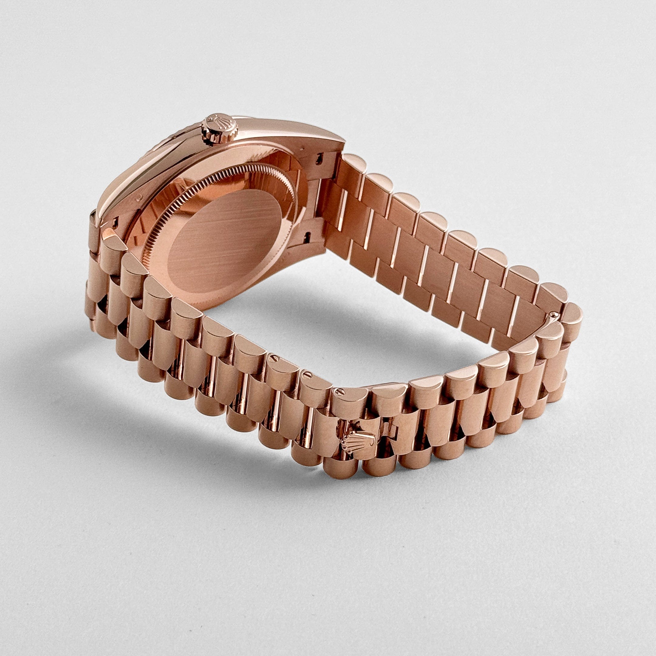 Day-Date Rose Gold Green Olive Dial 40mm Product Image 7