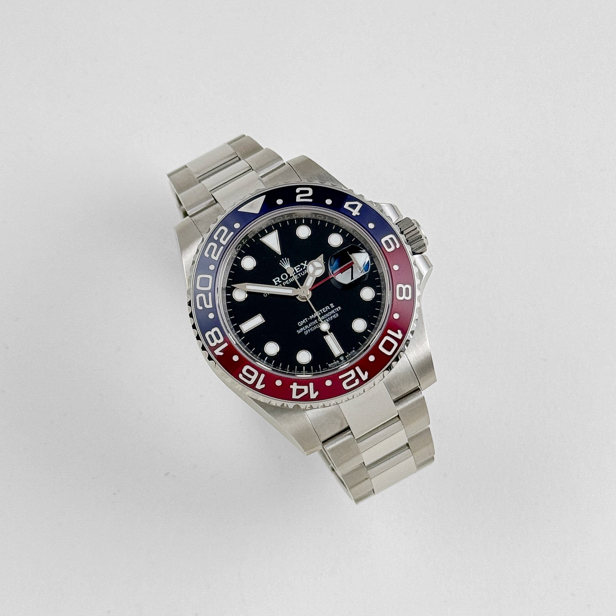 GMT-Master II Steel Black Dial "Pepsi" 40mm Product Image 1