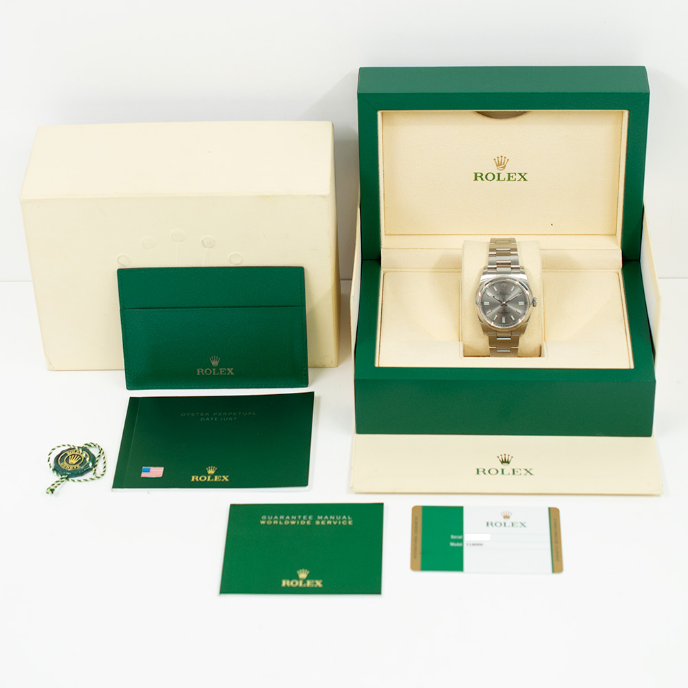 Oyster Perpetual Steel Silver Dial 36mm Product Image 9