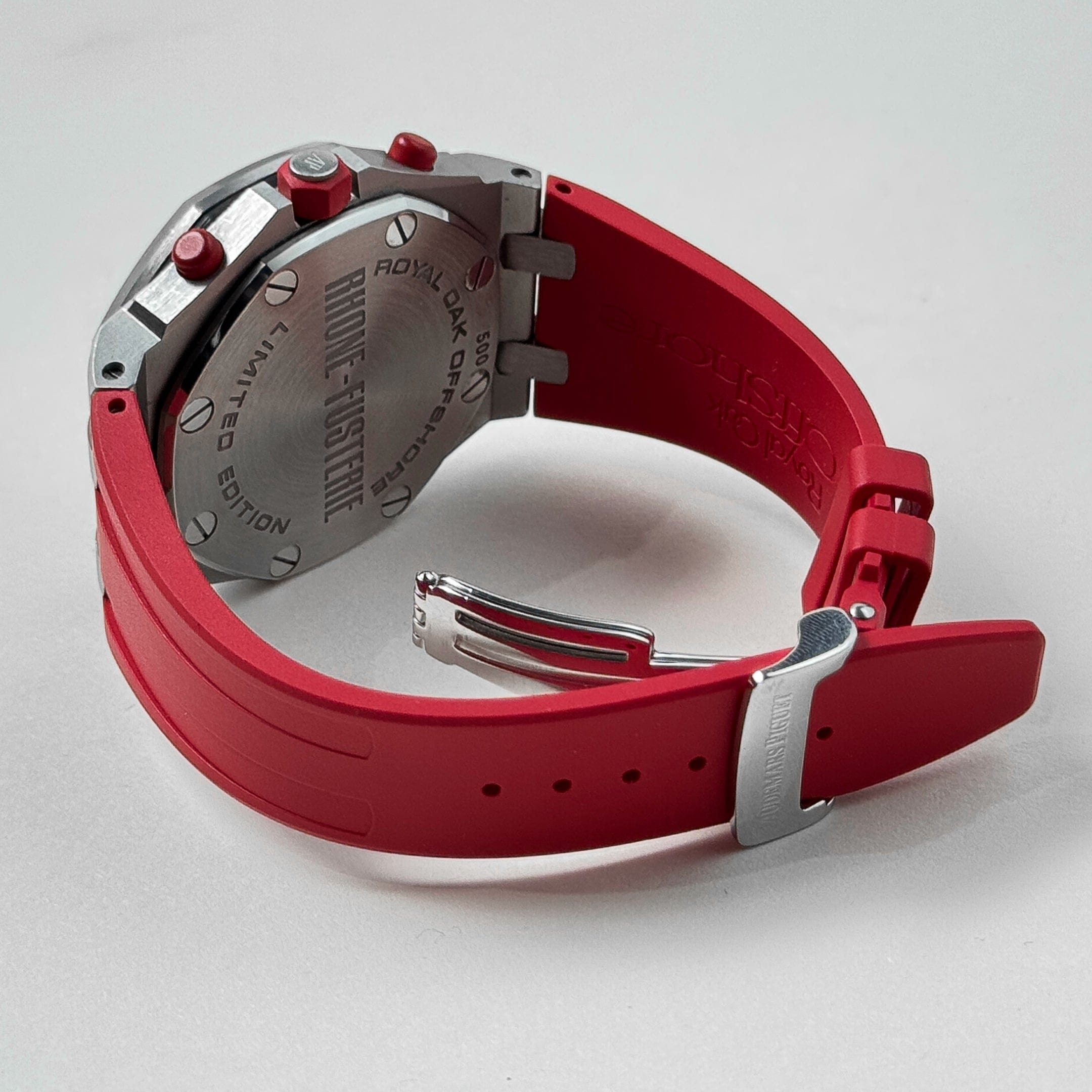 Royal Oak Offshore Chronograph "Rhone-Fusterie" Steel Red Dial 42mm Product Image 7