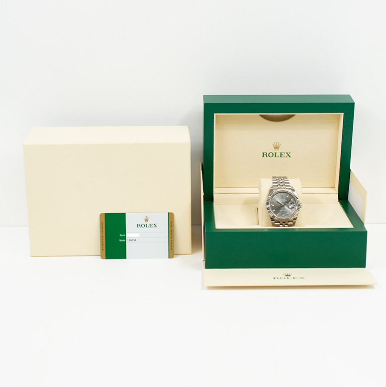 Datejust Stee Jubilee Grey Dial 41mm Product Image 9
