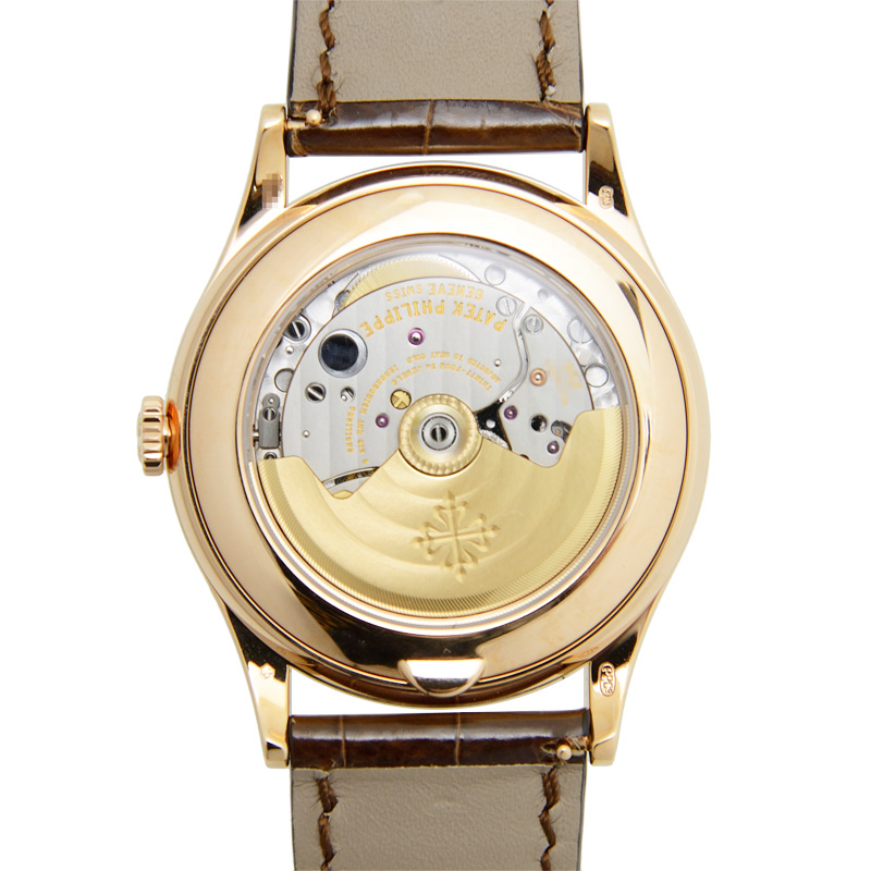 Annual Calendar Rose Gold Silver Dial 38mm Product Image 2