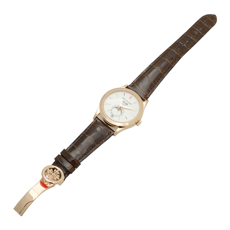 Annual Calendar Rose Gold Silver Dial 38mm Product Image 3