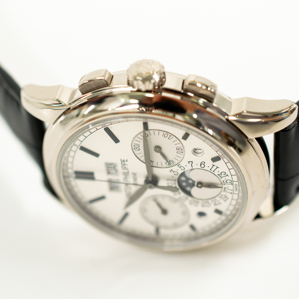 Perpetual Calendar Chronograph White Gold Silver Dial 41mm Product Image 2