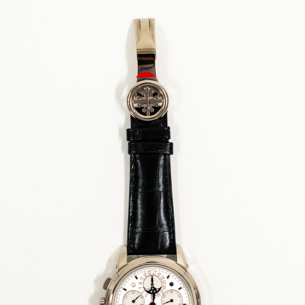 Perpetual Calendar Chronograph White Gold Silver Dial 41mm Product Image 6