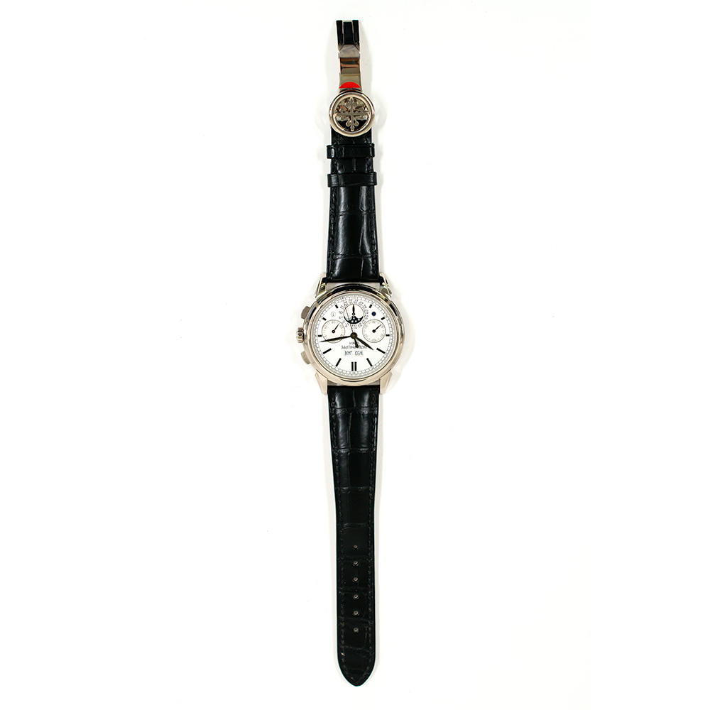 Perpetual Calendar Chronograph White Gold Silver Dial 41mm Product Image 3