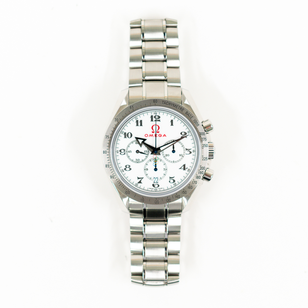Speedmaster "Olympic Games" Steel White Dial 42mm Product Image 1
