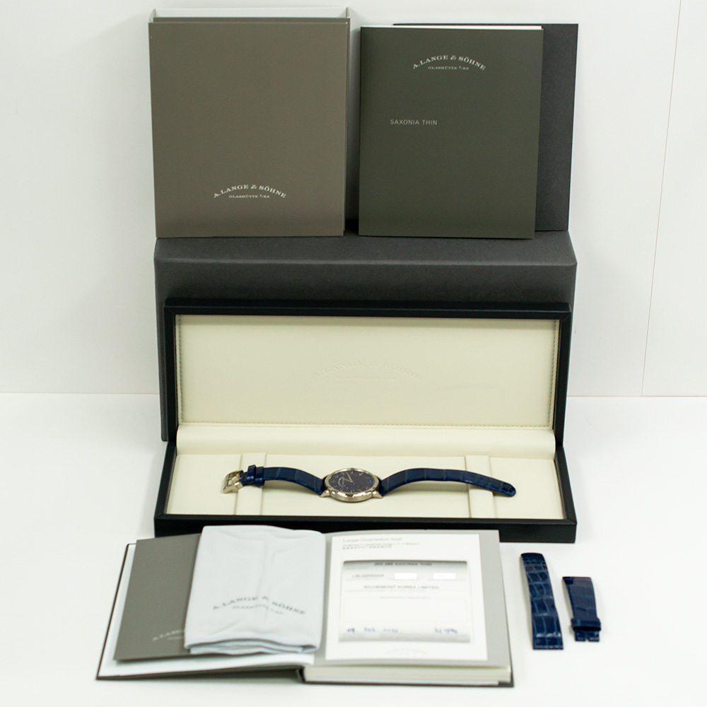Saxonia Thin White Gold Aventurine Dial 40mm Product Image 9