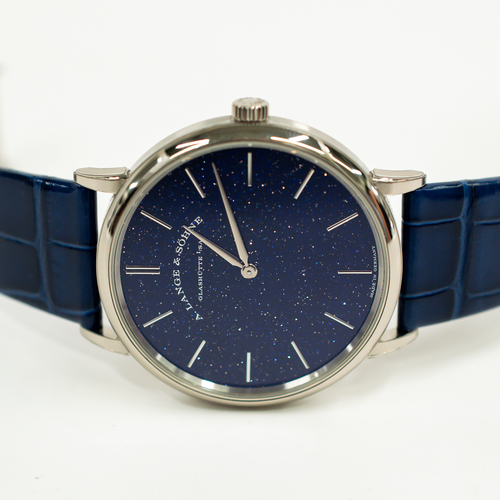 Saxonia Thin White Gold Aventurine Dial 40mm Product Image 2