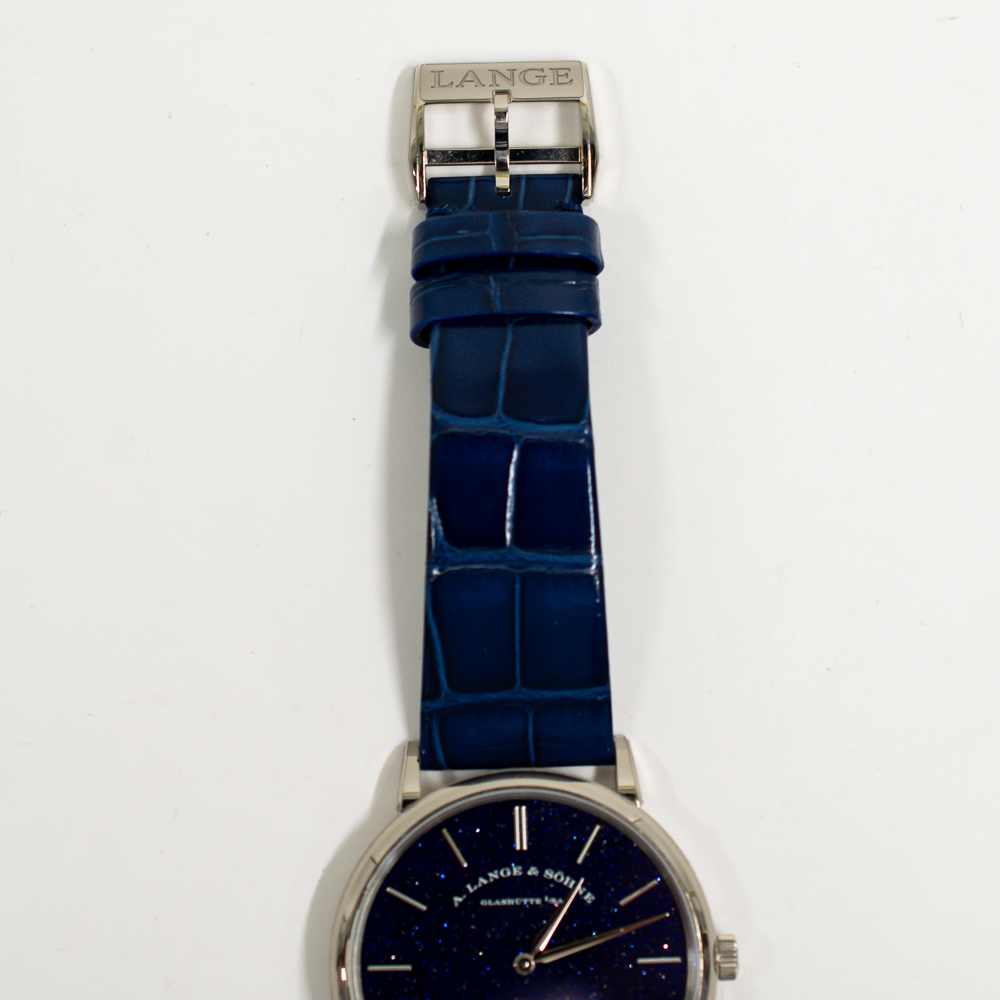 Saxonia Thin White Gold Aventurine Dial 40mm Product Image 5