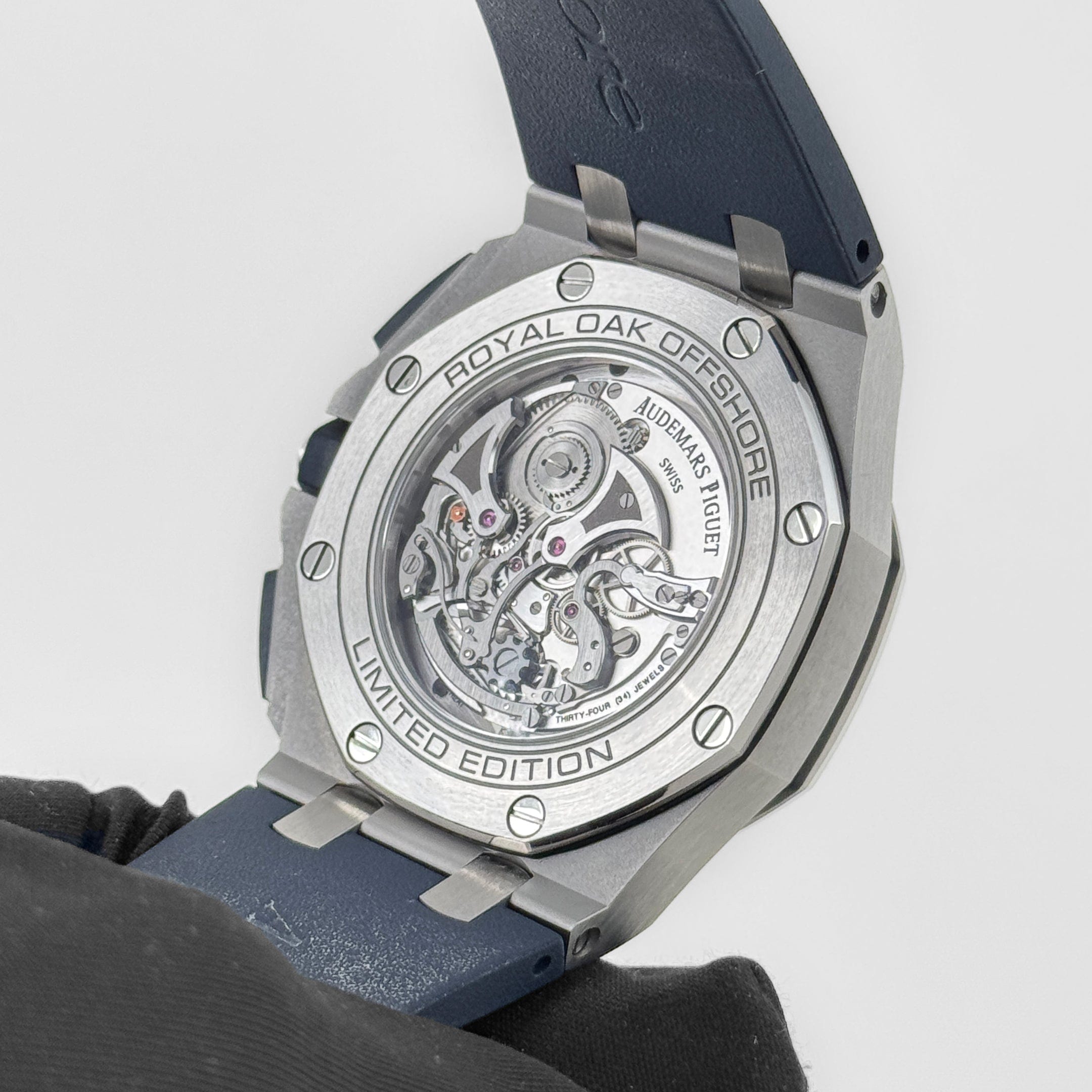 Royal Oak Offshore Tourbillon Chronograph Steel Blue Dial 44mm Product Image 8