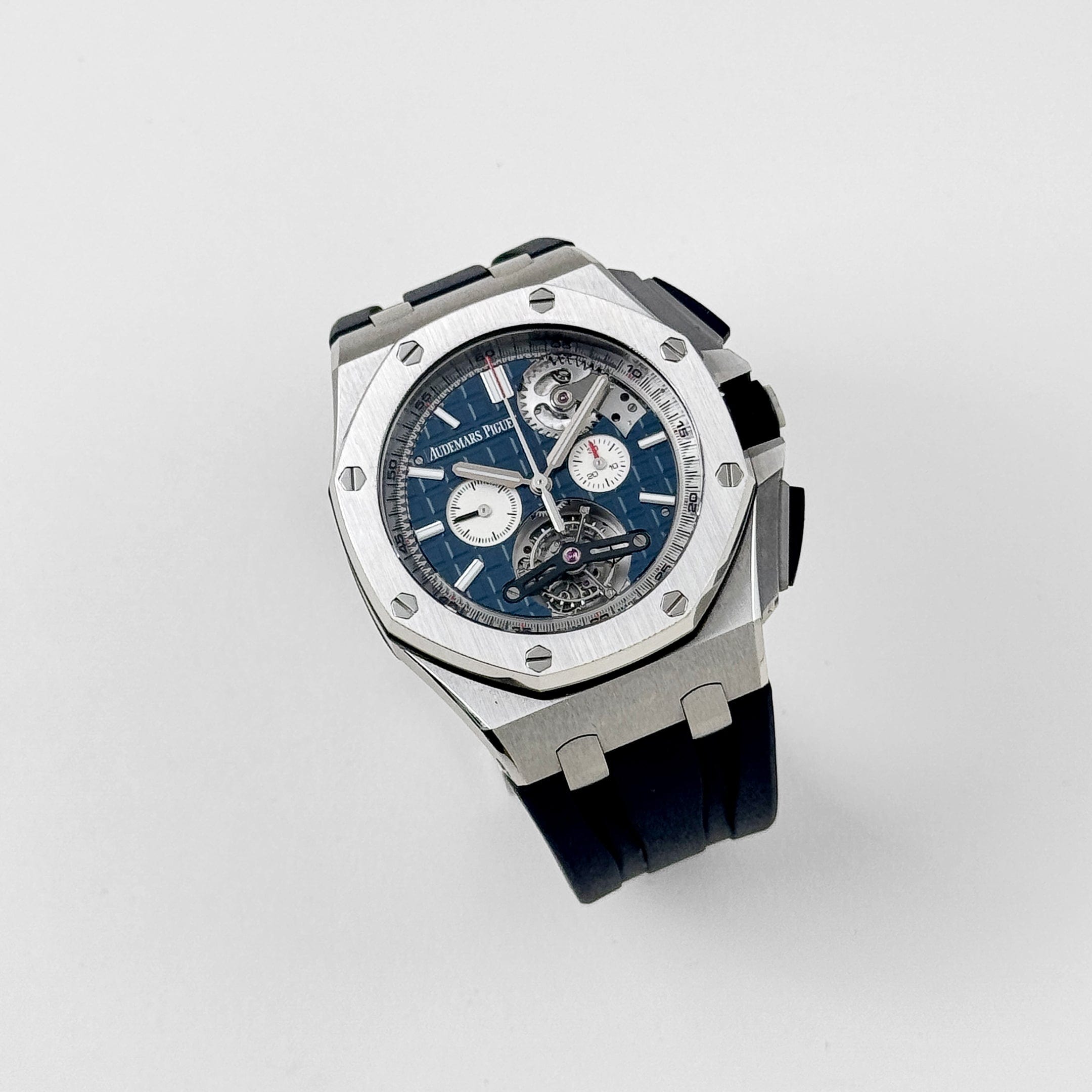 Royal Oak Offshore Tourbillon Chronograph Steel Blue Dial 44mm Product Image 1