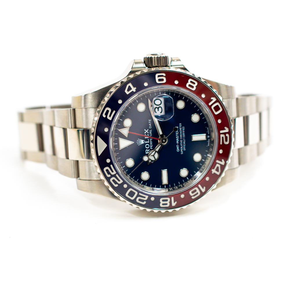 GMT-Master II White Gold Blue Dial "Pepsi" 40mm Product Image 2