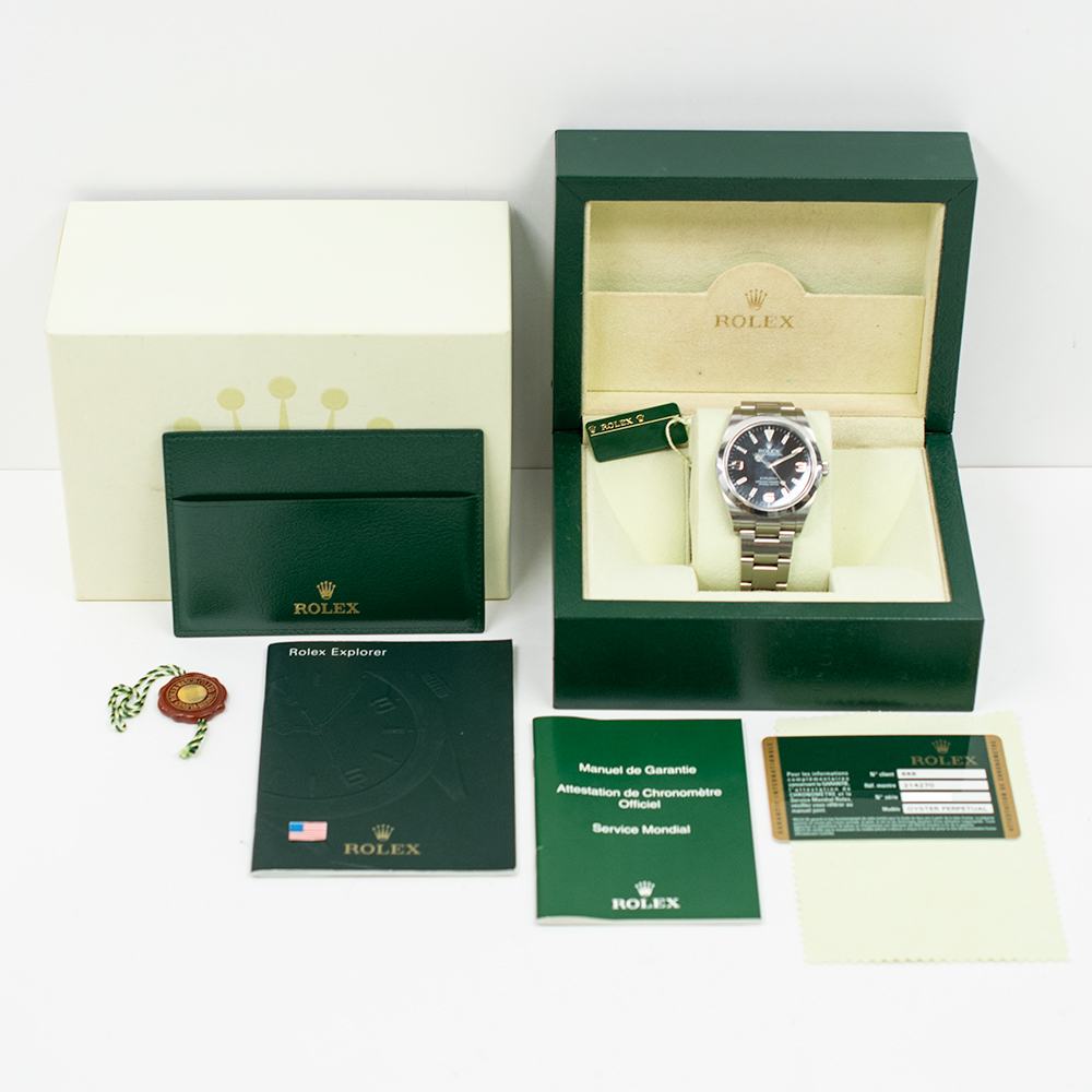 Explorer Steel Black Dial 39mm Product Image 9